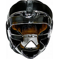 Шлем для единоборств с забралом Vimpex Sport кожа (арт. ULI-5009)