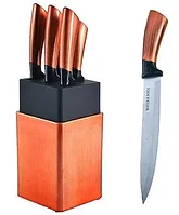 Кухоннные ножи29769 Набор ножей 4пр + подставка MAYER&BOCH