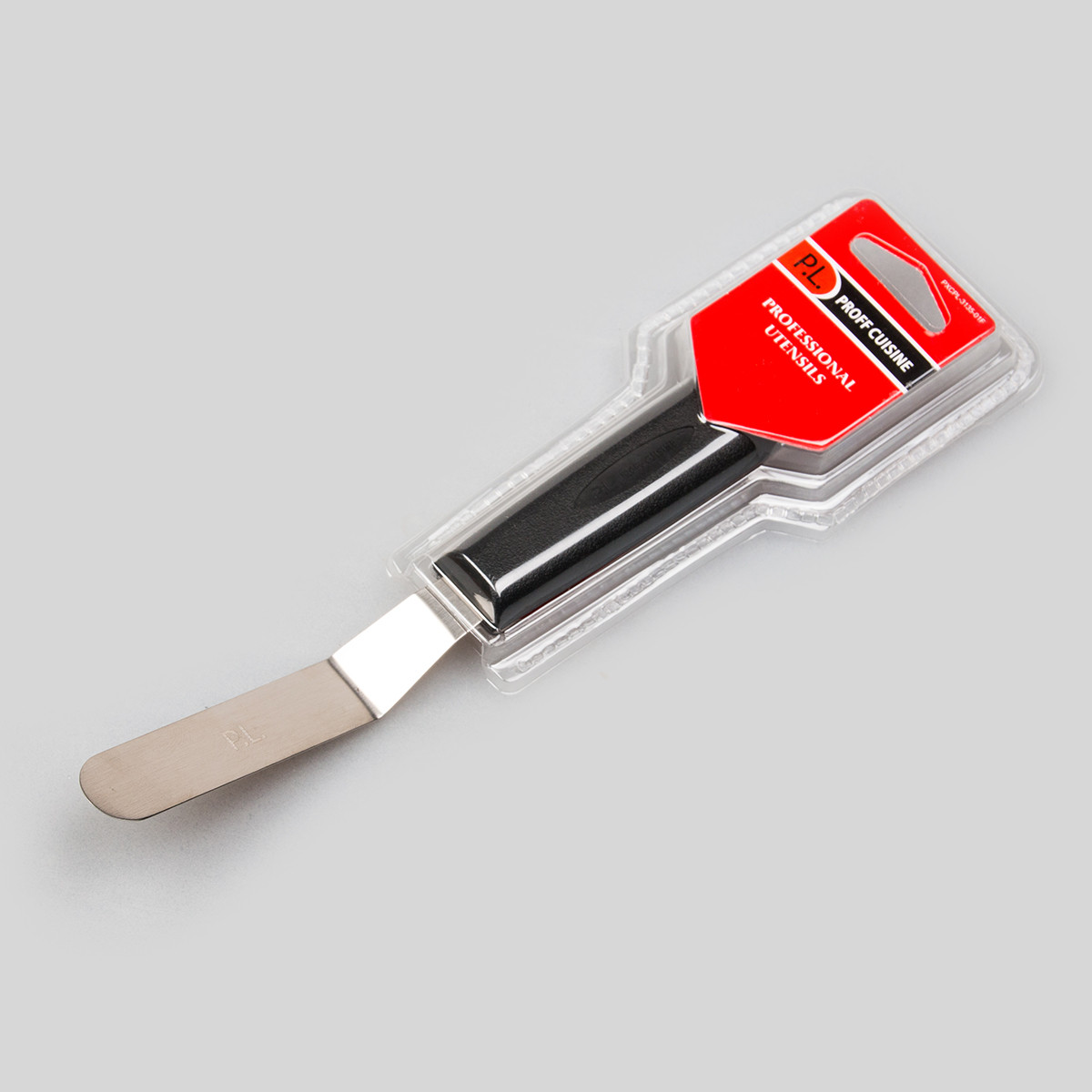 Лопатка кондитерская с пластиковой ручкой, изогнутая, 115 мм, P.L. Proff Cuisine - фото 1 - id-p169365172