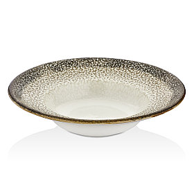 Тарелка для супа,пасты,d=25 см,400 мл,фарфор,серия "Tinta Spazio" завод "By Bone Innovation"
