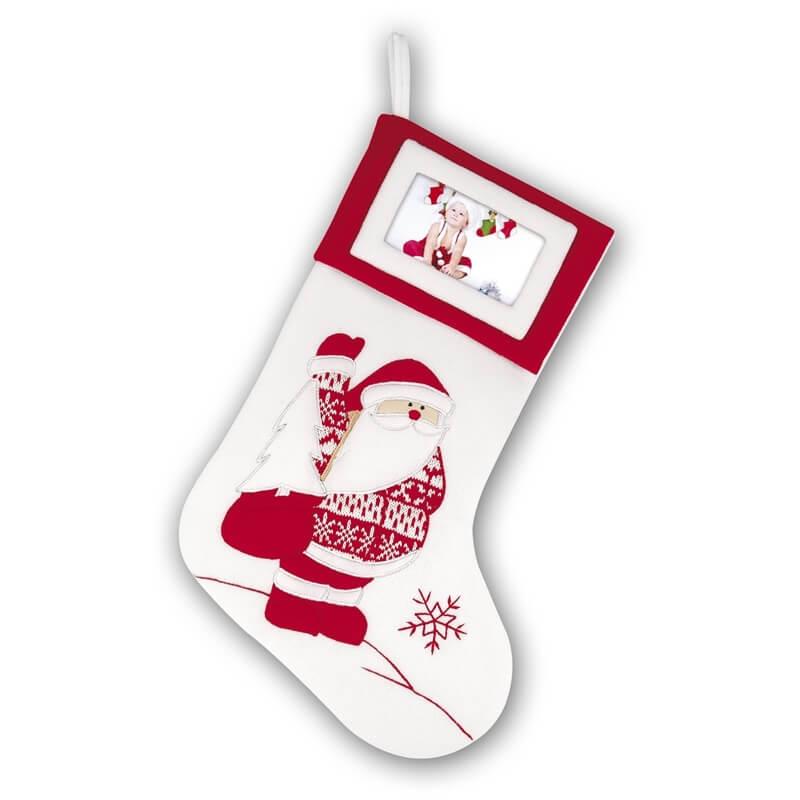 17435 Фоторамка ZEP TT73 Christmas Socks h45 носок на Рождество, Новый год - фото 1 - id-p169372440
