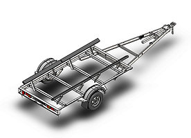 Универсальный прицеп Трансформер ДОН5521, лодочный