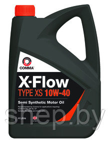 Моторное масло COMMA X-FLOW TYPE XS 10W40 4L - фото 1 - id-p169379019