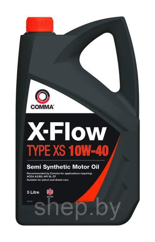 Моторное масло COMMA X-FLOW TYPE XS 10W40 5L - фото 1 - id-p169379076