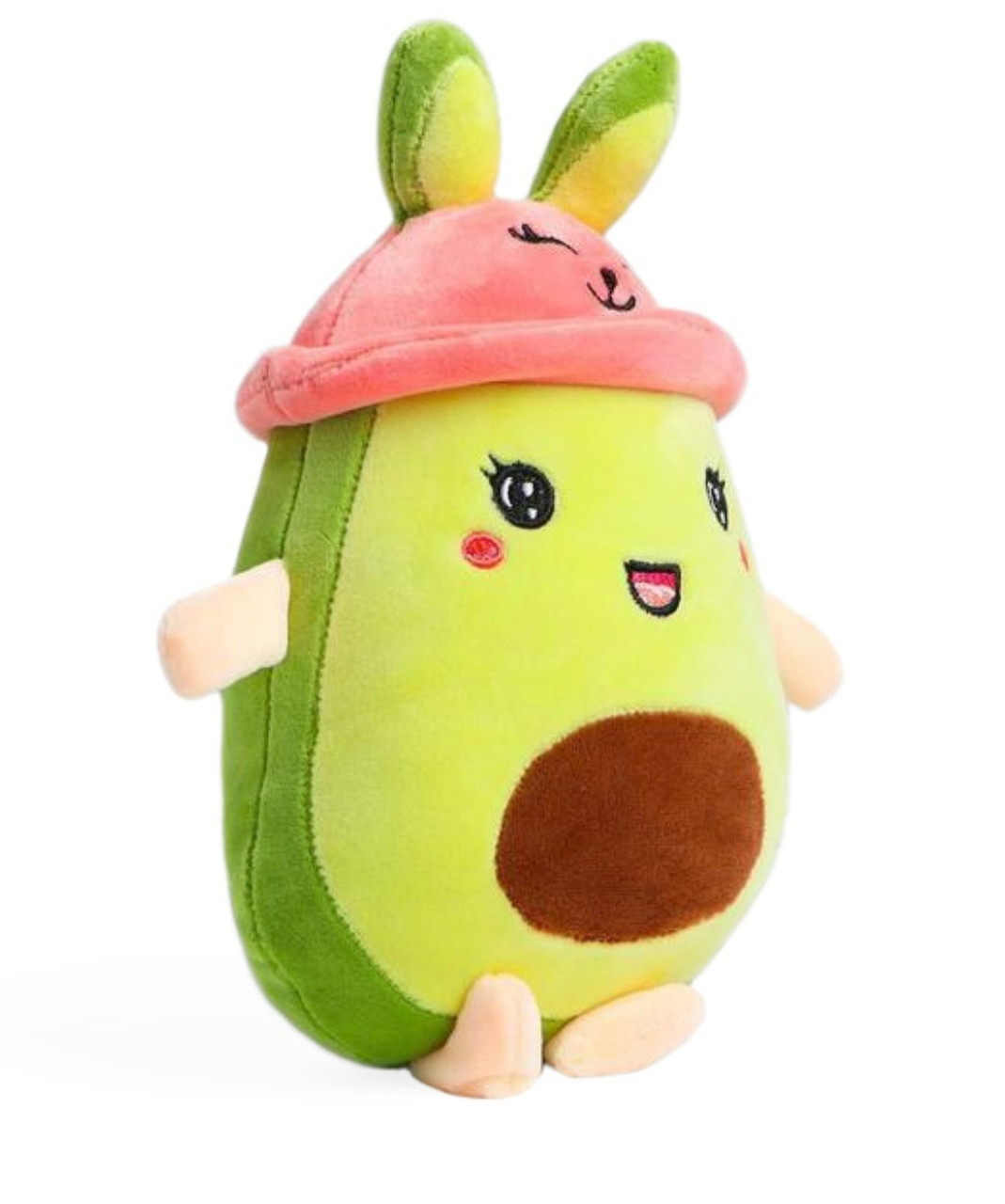 Мягкая игрушка "Плюшевое авокадо в шапочке" 80см