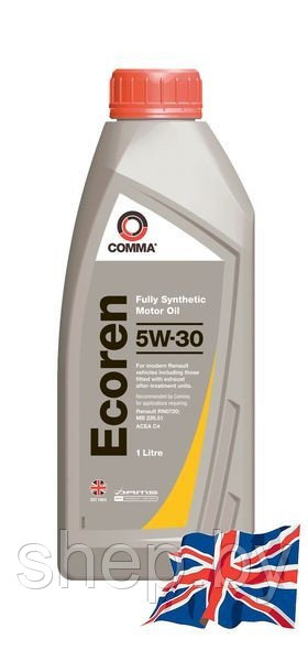 Моторное масло COMMA Ecoren 5W30 1L - фото 1 - id-p169379563