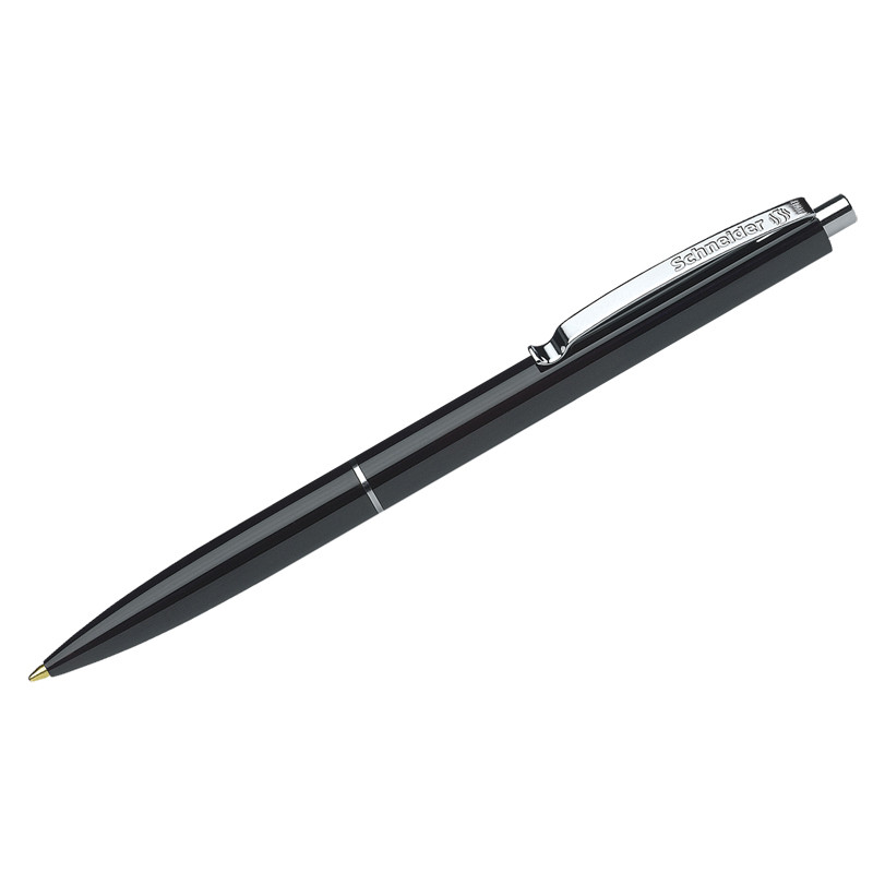 Ручка шариковая автоматическая Schneider "K15" синяя, корпус черный, 1,0мм (130821)