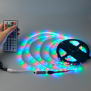 Светодиодная лента RGB с пультом YD-1726-2 питание от USB 2 метра, фото 2
