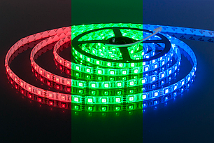 Светодиодная лента RGB с пультом YD-1726-2 питание от USB 2 метра, фото 2