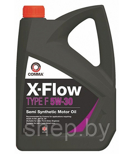 Моторное масло COMMA X-FLOW TYPE F 5W30 5L - фото 1 - id-p169380305