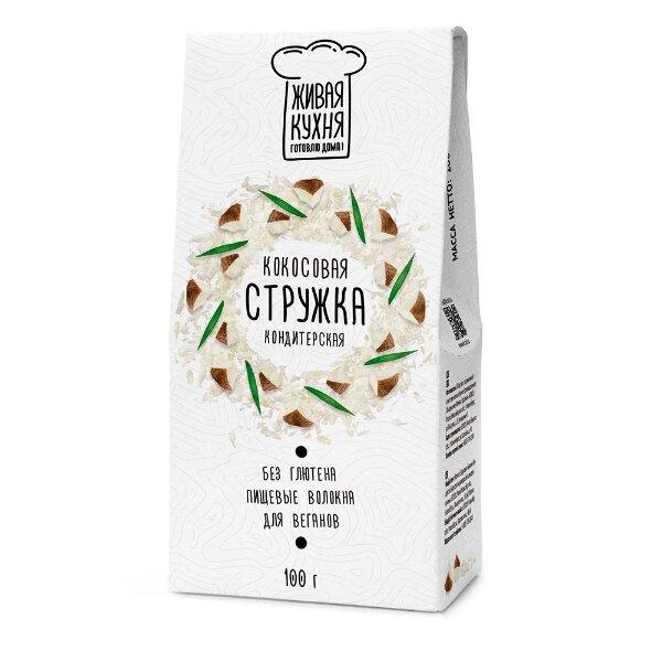 Кокосовая стружка Живая кухня 100 г