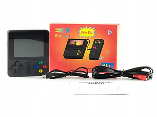 Портативная игровая консоль Game Box K5 500 in 1 (черная), фото 2