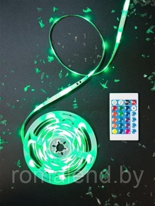 Светодиодная rgb лента LED 5 метров с пультом LED STRIP 17768251 - фото 9 - id-p169382552