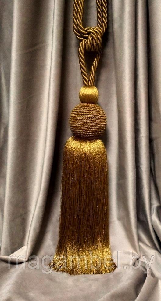 Кисть ярко-золотая для штор и гардин цвет М4