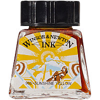 Чернила Winsor&Newton DRAWING INK 14 мл SUNSHINE YELLOW