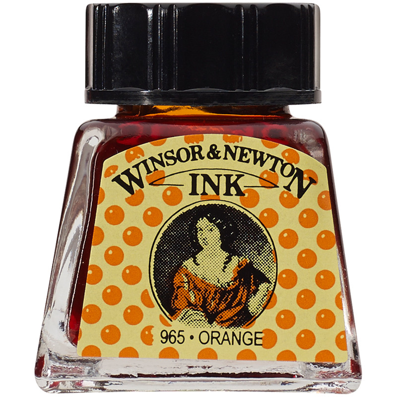 Чернила Winsor&Newton DRAWING INK 14 мл ORANGE