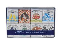 Набор чернил художественных Winsor&Newton DRAWING INK HENRY COLLECTION PACK