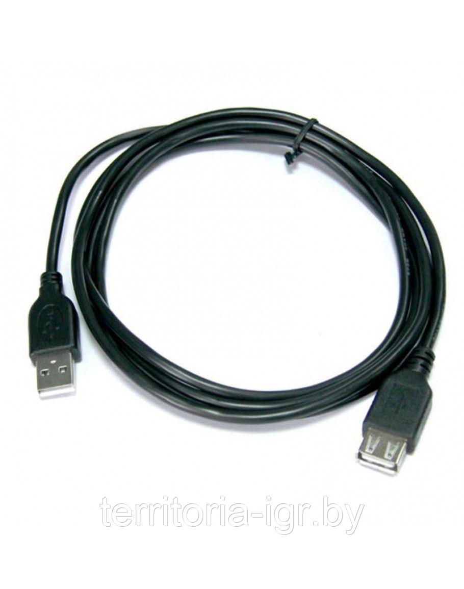 Кабель-удлинитель U550 USB2.0 A вилка - А розетка 5м. VS - фото 1 - id-p169385134