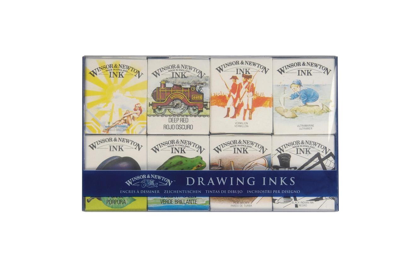 Набор чернил Winsor&Newton DRAWING INK WILLIAM COLLECTION PACK - фото 1 - id-p169384905