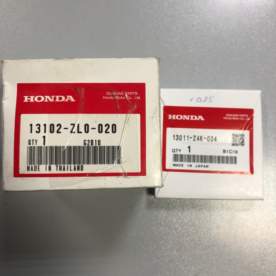 Поршень ремонтный 13102-ZL0-020  HONDA GX160-200