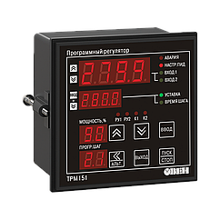ТРМ151 двухканальный ПИД-регулятор с пошаговыми программами и RS-485