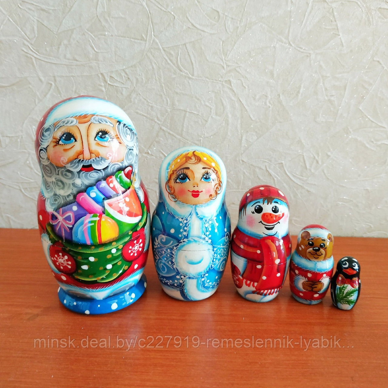 Матрёшка Дед Мороз
