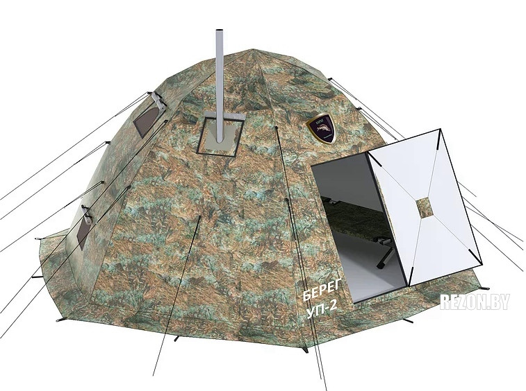 Палатка универсальная Берег УП-2 с каркасом 8 мм