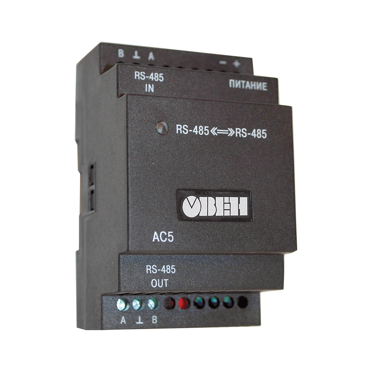 АС5 повторитель интерфейса RS-485 c гальванической изоляцией - фото 1 - id-p169386536