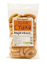 Сушки льняные морковные Компас Здоровья (бездрожжевые) 200 г