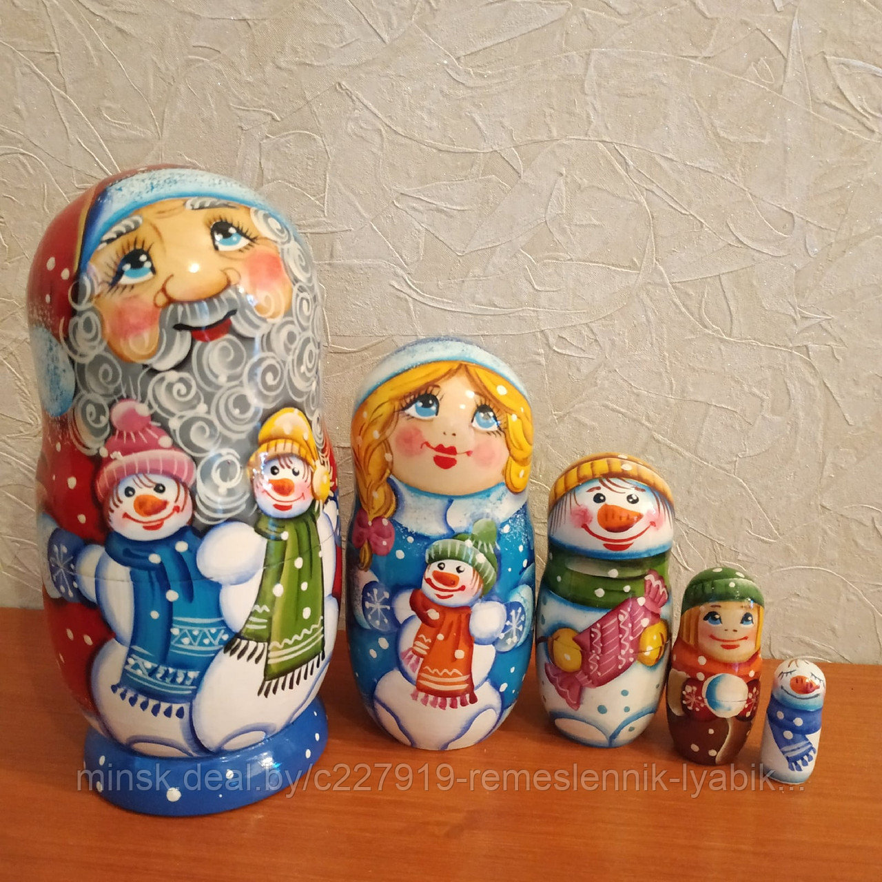 Матрёшка Дед Мороз