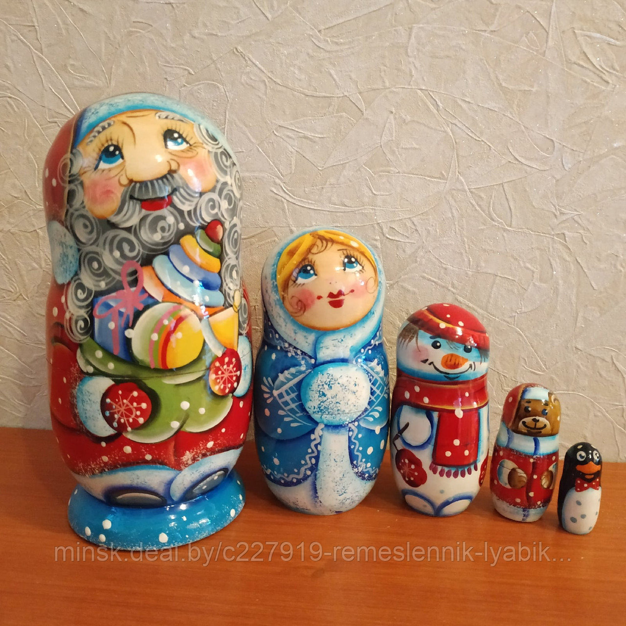 Матрёшка Дед Мороз
