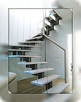 Лестницы на центральном косоуре 180 градусов модель 23