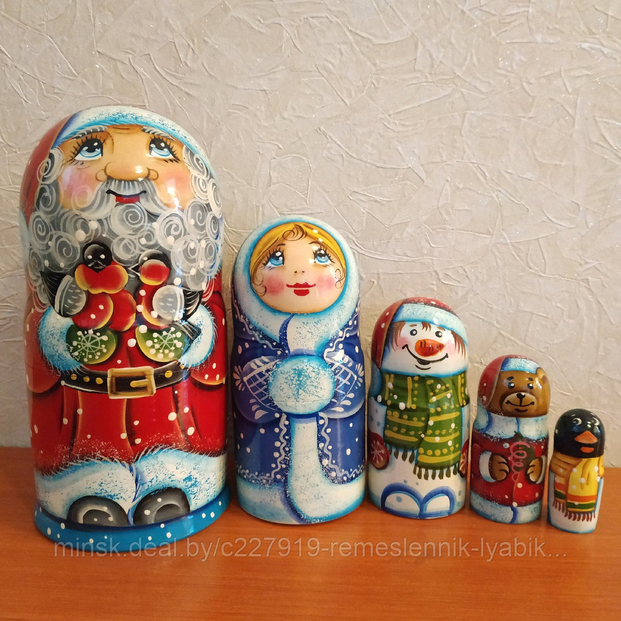Матрёшка Дед Мороз