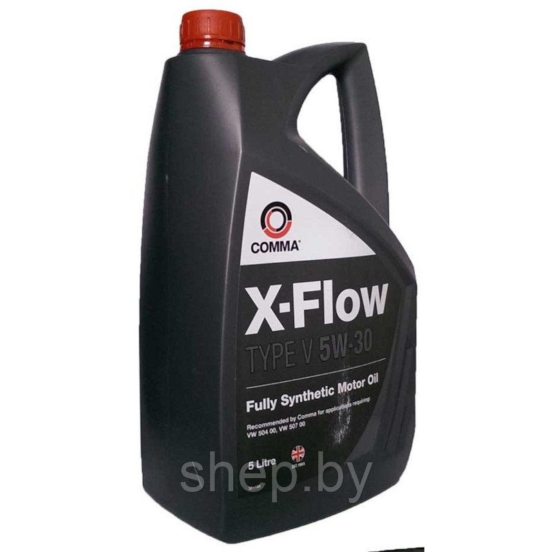 Моторное масло COMMA X-FLOW TYPE V 5W30 5L - фото 1 - id-p169388563