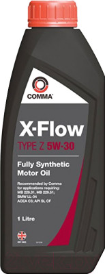 Моторное масло COMMA X-FLOW TYPE Z 5W30 1L - фото 1 - id-p169388599