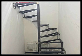Каркас винтовой лестницы модель 12