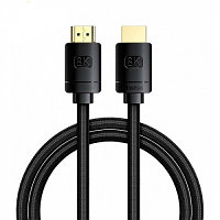 Кабель HDMI-HDMI v2.1 Baseus 8K 60Hz 4K 120Hz 2K 144Hz 48Gbps (CAKGQ-K01) 2m черный для Baseus