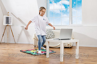 PC-USB-TV Танцевальный музыкальный коврик для детей и взрослых Dance Performance 2.0 (Let's Dance)