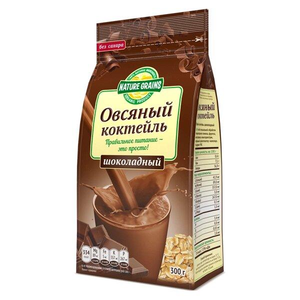 Коктейль овсяный с шоколадом Nature Grains 300 г