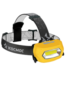 КОСМОС КОС-LiPoH3WCOB - Налобный аккумуляторный светодиодный фонарь