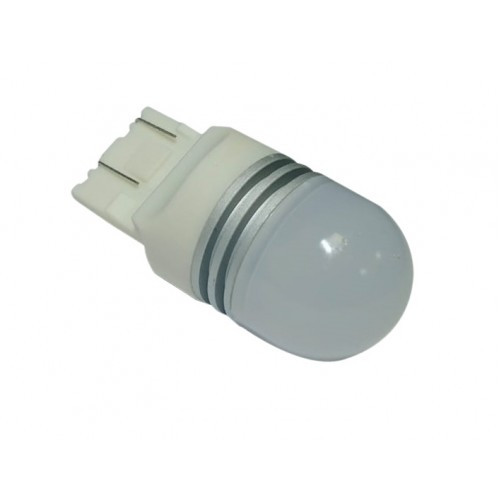 Светодиодная лампочка W21/5W T088B T20/белый/(W3x16D) 6SMD 3030, 2 contact,10-30V коробка 2 шт