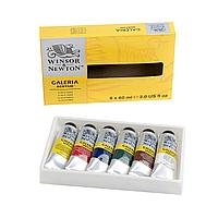 Набор красок акриловых Winsor&Newton GALERIA 6 цветов, тубы