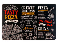 Салфетка сервировочная полипропиленовая "Tasty Pizza", 43.5х28.2 см, PERFECTO LINEA