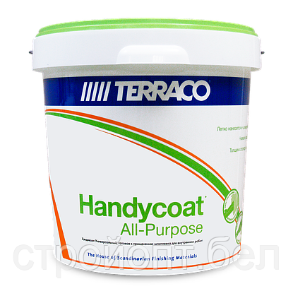 Полимерная шпатлевка TERRACO Handycoat All-Purpose, 25 кг, РФ, фото 2