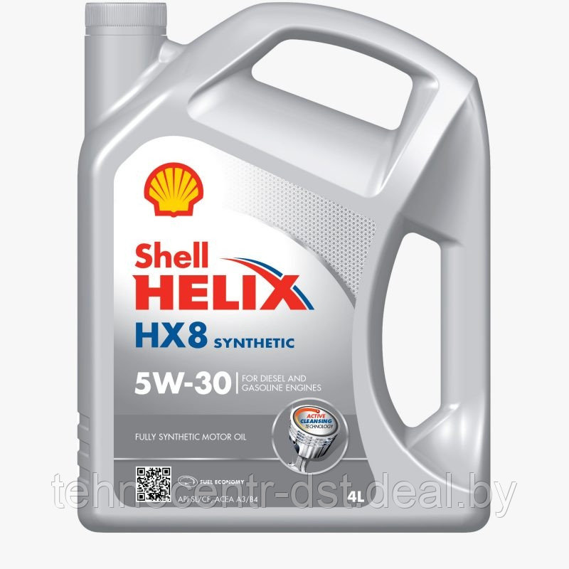 Масло моторное Shell Helix Hx8 5W-30 4 литра