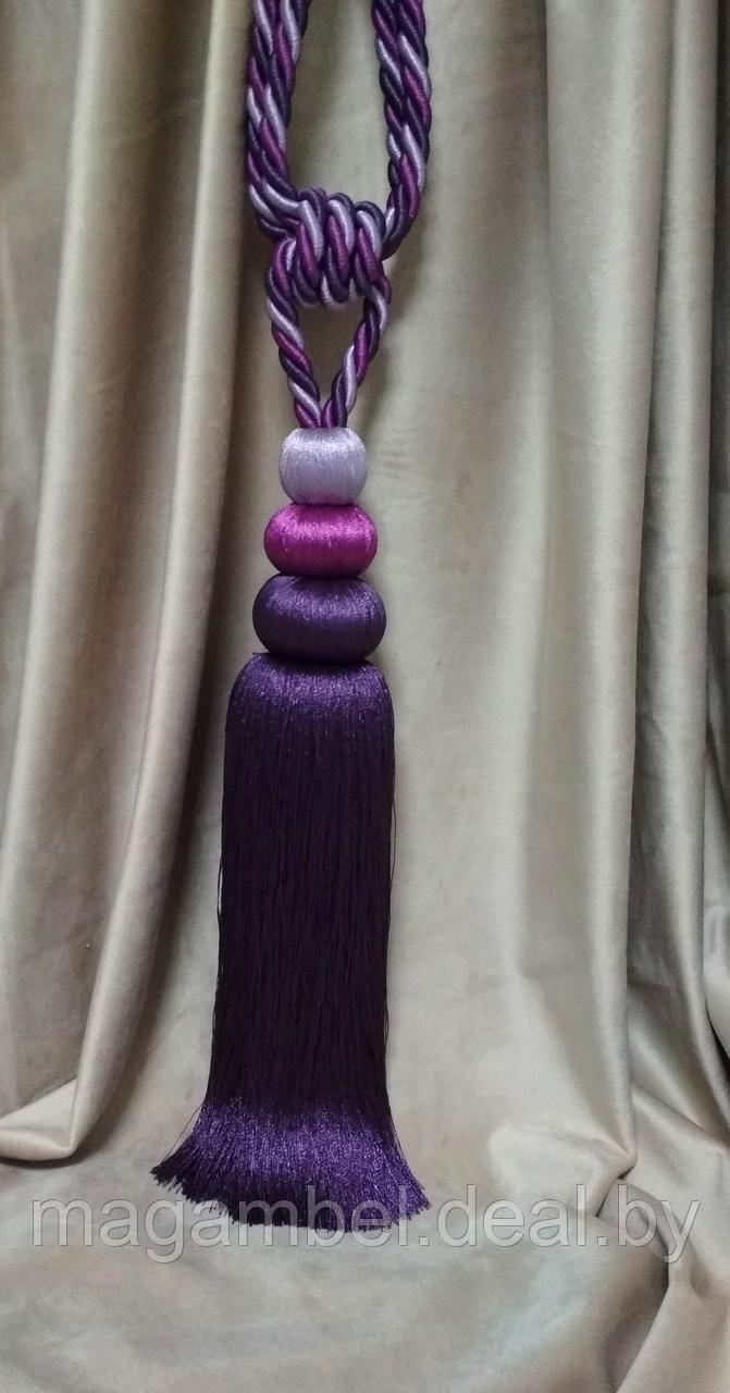 Фиолетово - сиреневая декоративная кисть - фото 1 - id-p169446474
