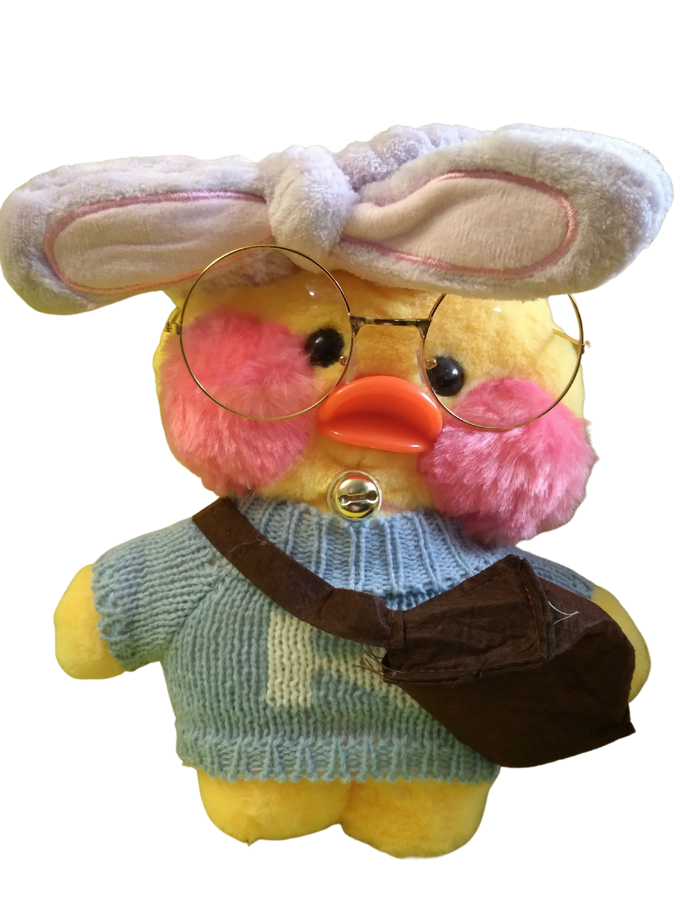 Мягкая игрушка Уточка Lalafanfan duck 26 см - фото 1 - id-p169459083