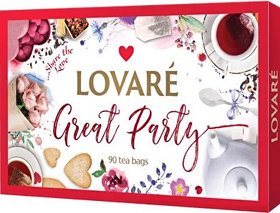 LOVARE набор "GREAT PARTY" 90 пак (18 видов по 5 сашетов)