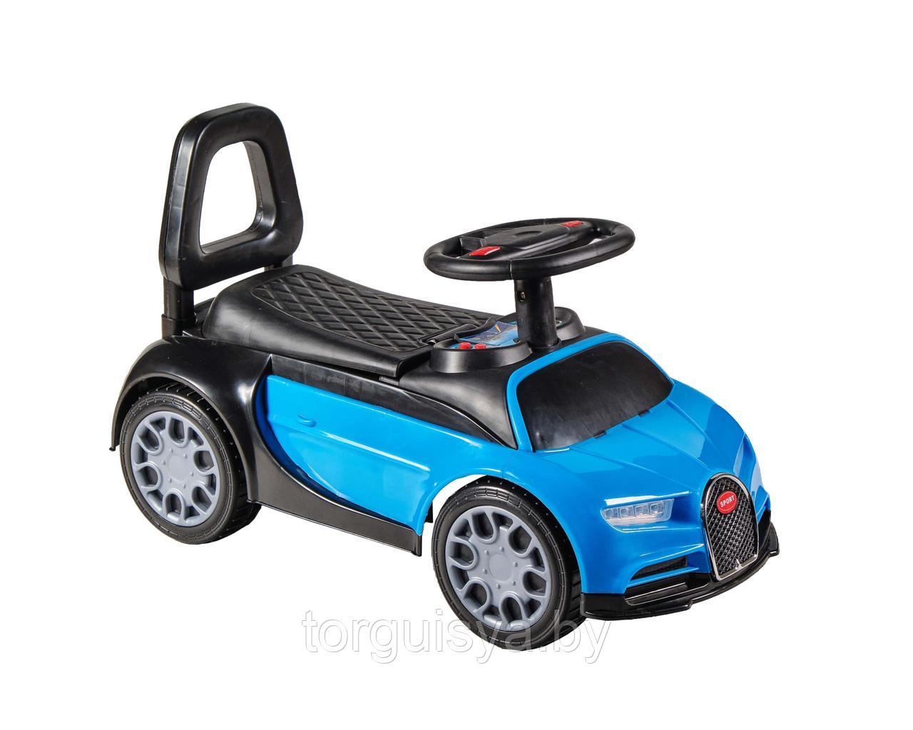 Детская каталка KidsCare Bugatti 621 (синий)