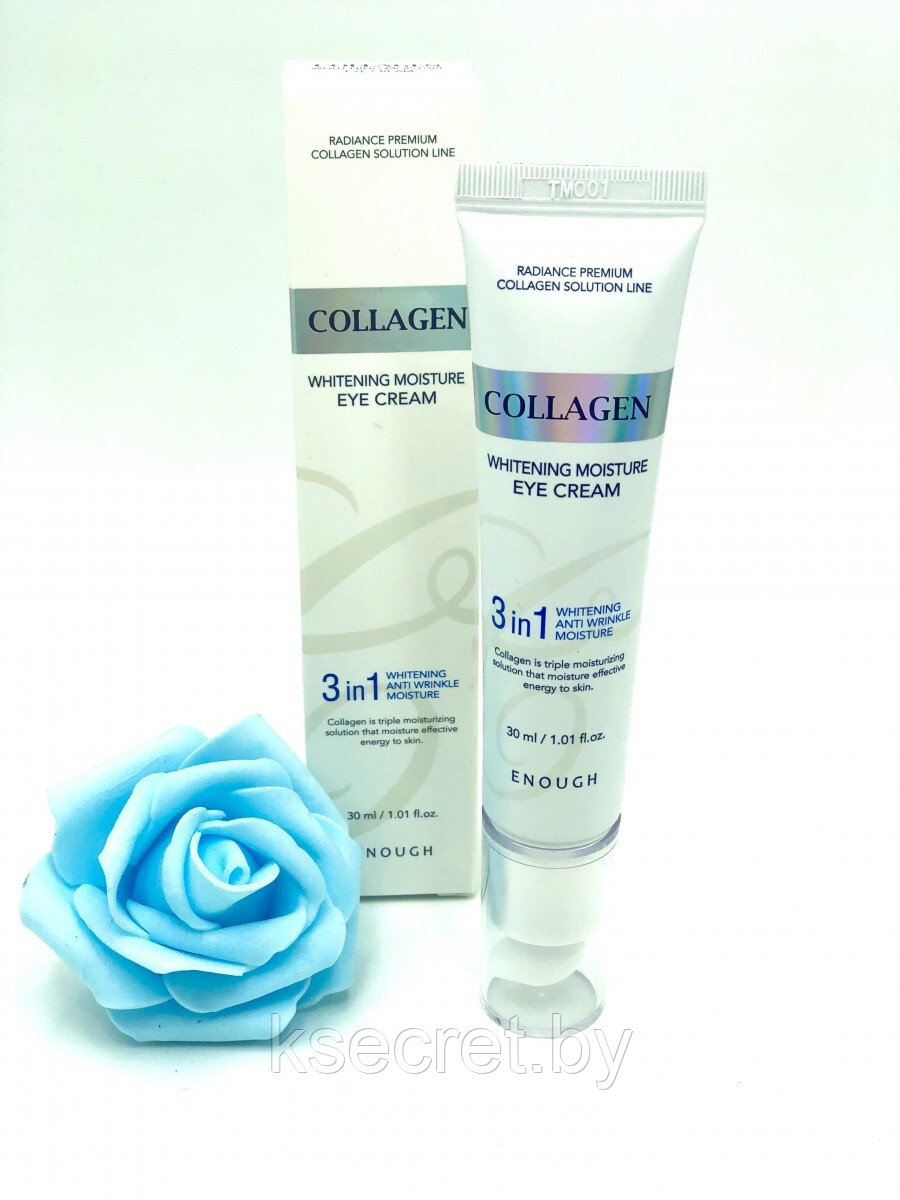 3in1 Крем для век Enough collagen whitening eye cream (Collagen 3in1 eye cream) [30ml] - фото 2 - id-p169471904